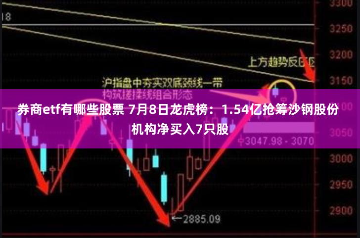 券商etf有哪些股票 7月8日龙虎榜:1.54亿抢筹沙钢股份 机构净买入7只股