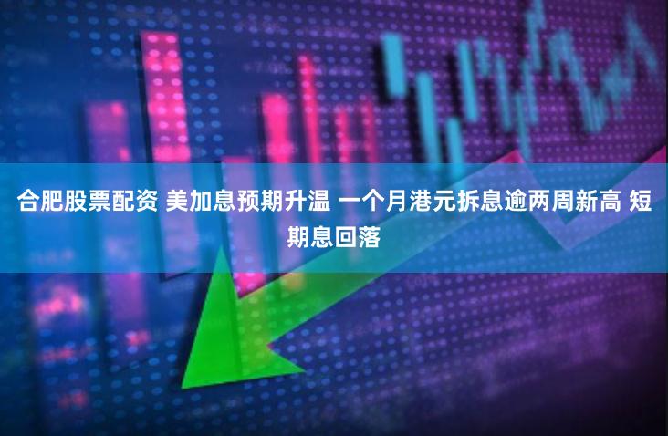 合肥股票配资 美加息预期升温 一个月港元拆息逾两周新高 短期息回落