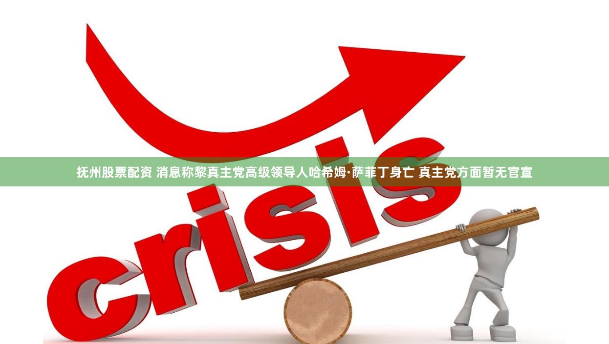 抚州股票配资 消息称黎真主党高级领导人哈希姆·萨菲丁身亡 真主党方面暂无官宣