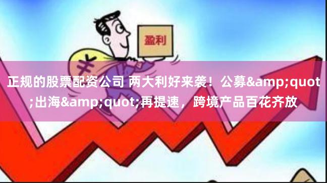 正规的股票配资公司 两大利好来袭!公募"出海"再提速,跨境产品百花齐放