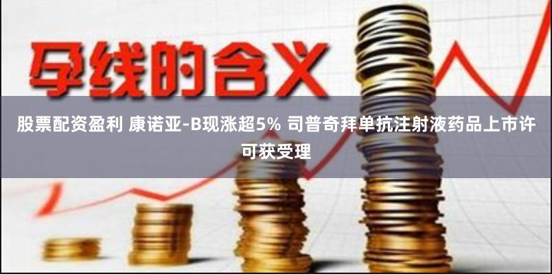 股票配资盈利 康诺亚-B现涨超5% 司普奇拜单抗注射液药品上市许可获受理