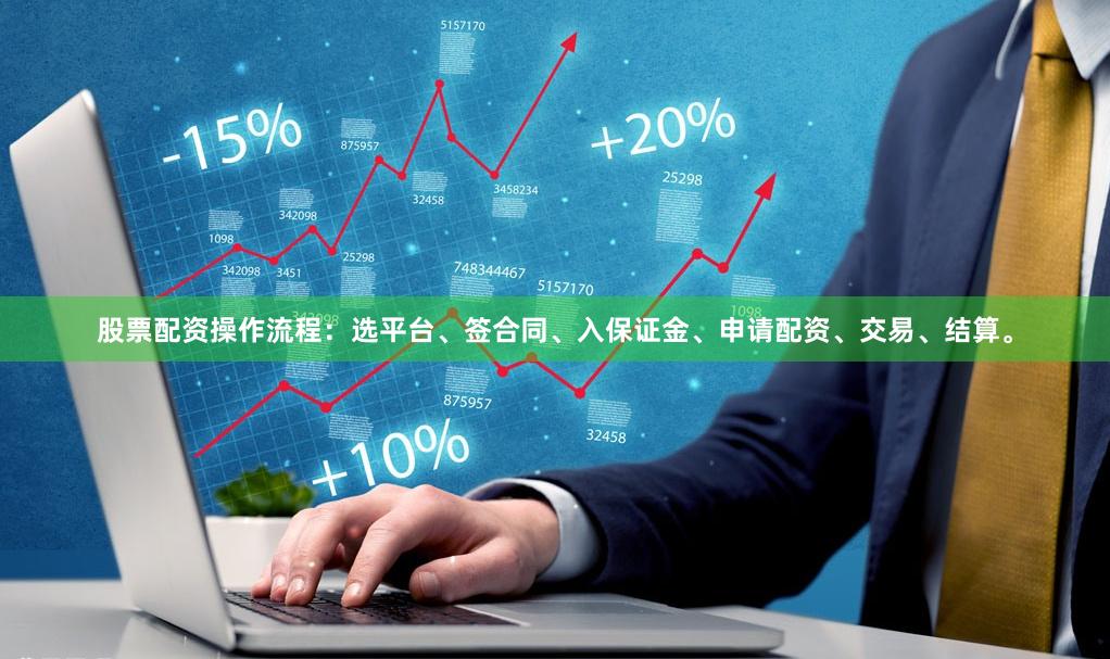 股票配资操作流程：选平台、签合同、入保证金、申请配资、交易、结算。